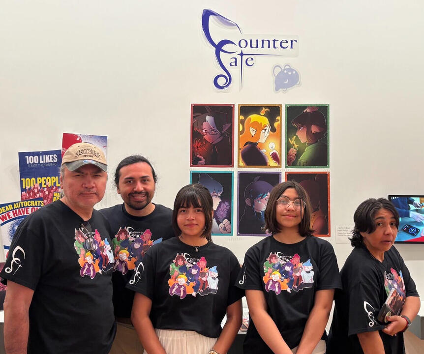 Family in T-Shirts