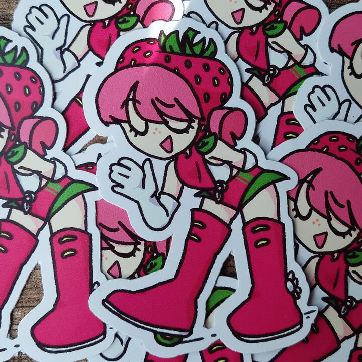 Strawberry Stickers